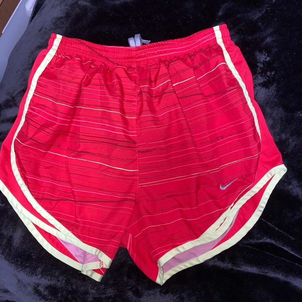 Pink and neon shorts